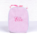 Personalized Lunch Bags for Kids, Insulated Lunch Bag, Seersucker Lunch Bag, Monogrammed Kids Lunch Bag, Lunch Box, Lunch Bag for Women