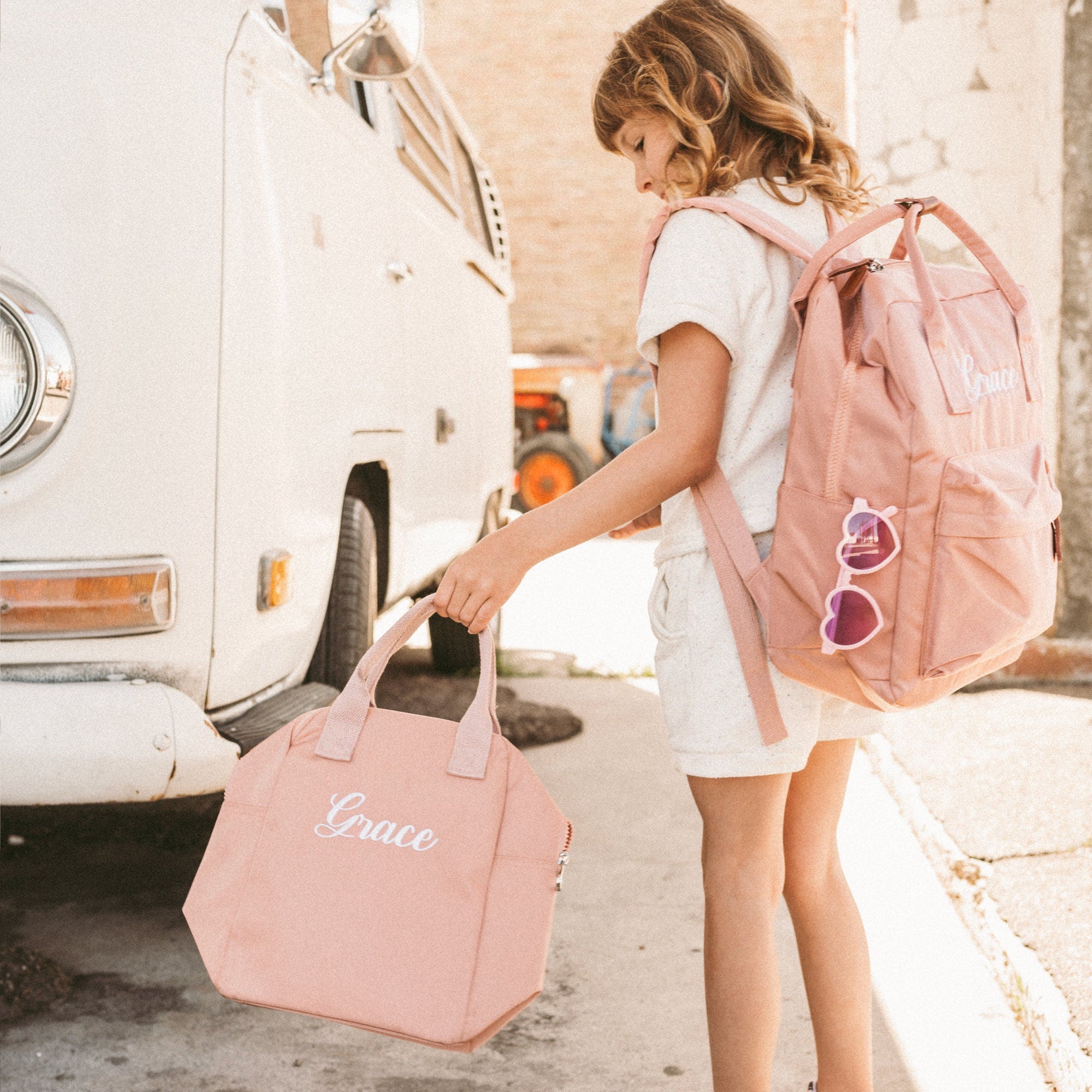 Personalized Kids Insulated Lunch Box, Monogrammed Lunch Bag