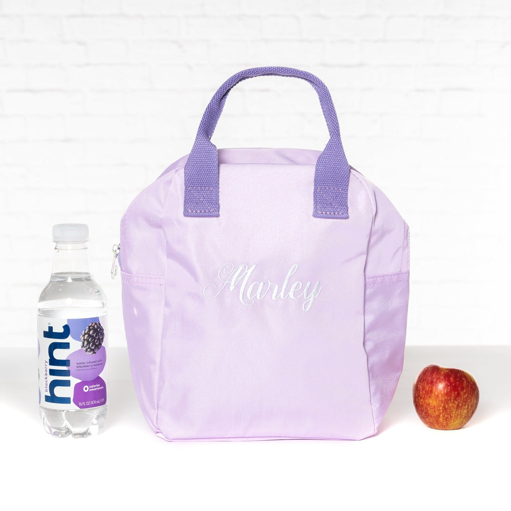 Personalized Kids Lunch Box, Monogrammed Insulated Lunch Bag