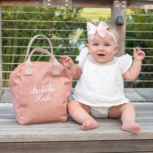 Personalized Kids Insulated Lunch Box, Monogrammed Lunch Bag